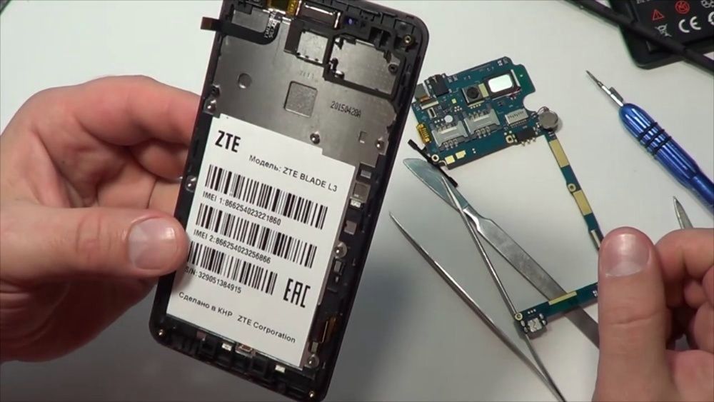 Замена дисплея на ZTE blade 610 Замена дисплея на ZTE blade 610